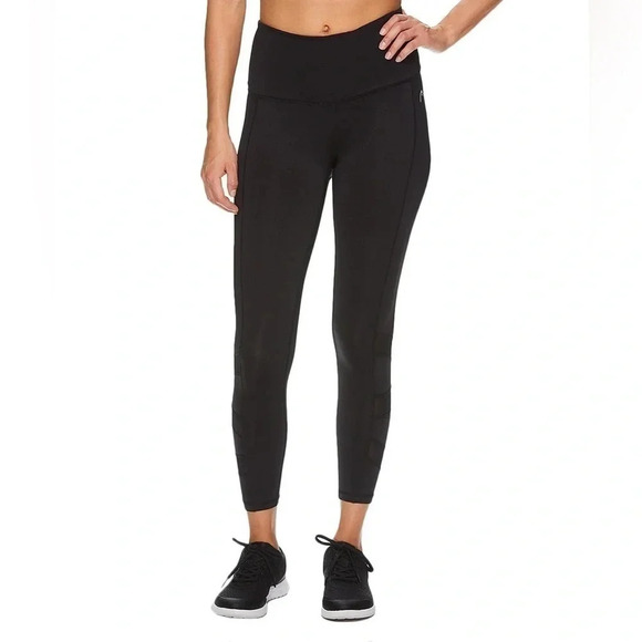 Head Workout Leggings 2 Pairs Sheer Panel Gym Activewear Black Size XS - Picture 2 of 16